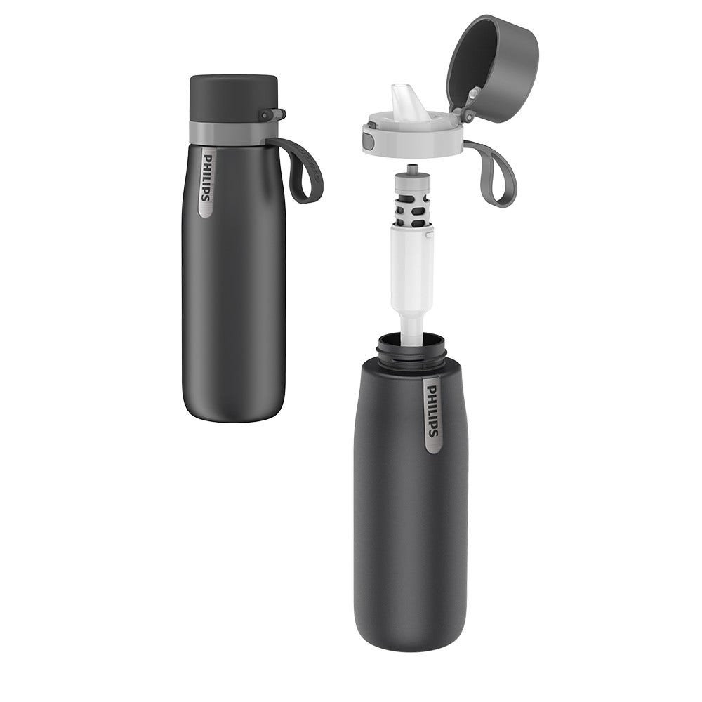 Philips GoZero Daily isoleret drikkeflaske (550 ml) grå AWP2771GRR
