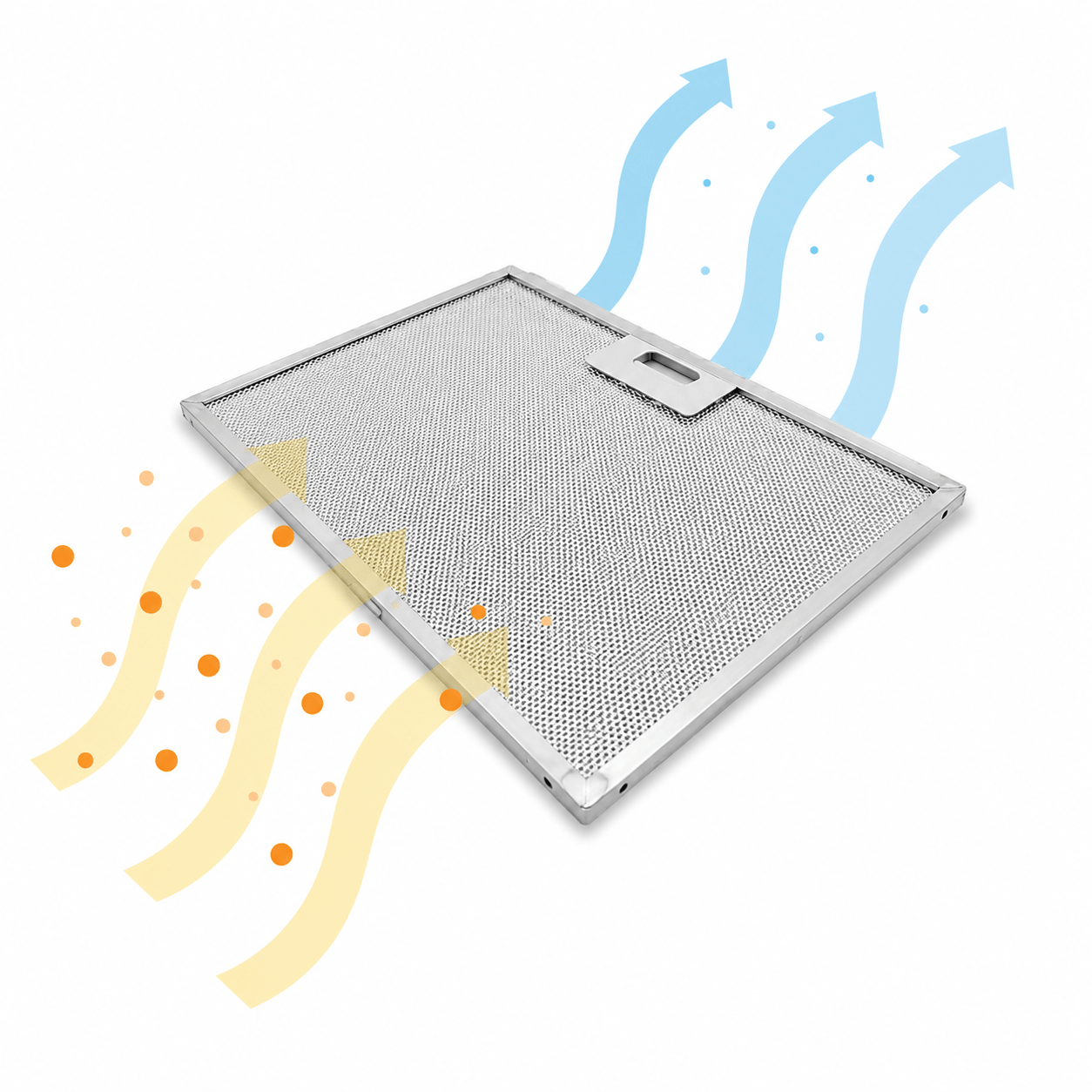 TurboAir metalfilter 357 x 270 x 9 mm GRI0121275A