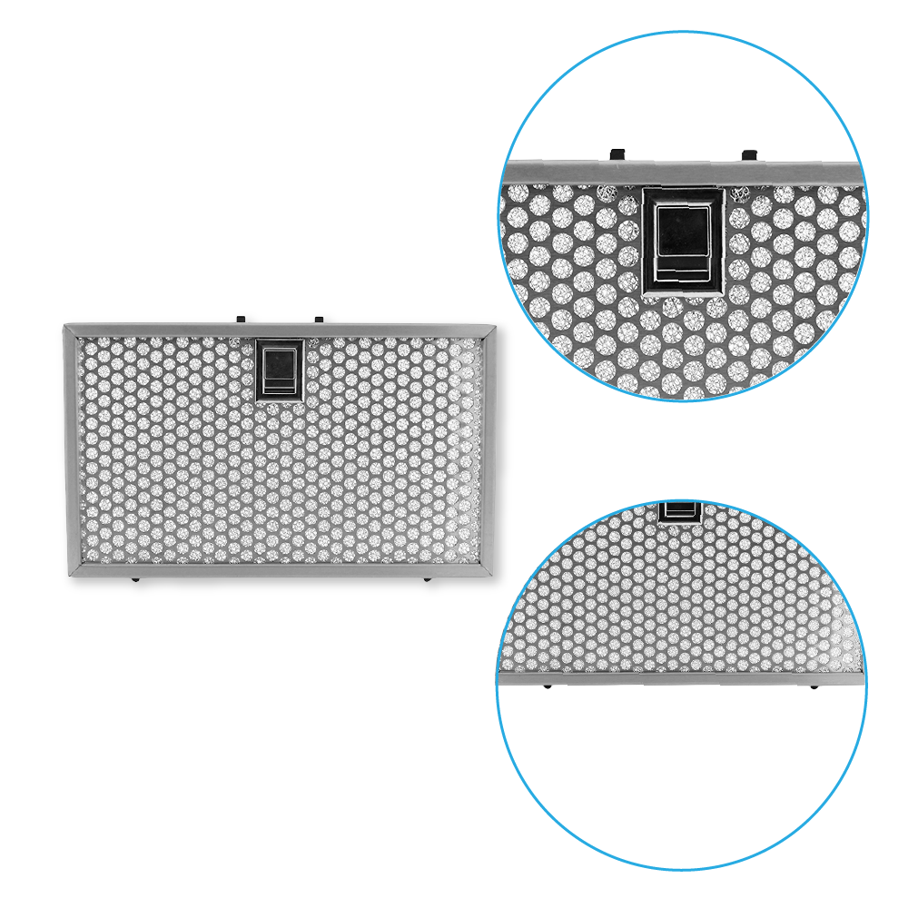 Elica metalfilter 172 x 292 mm GRI0141805A