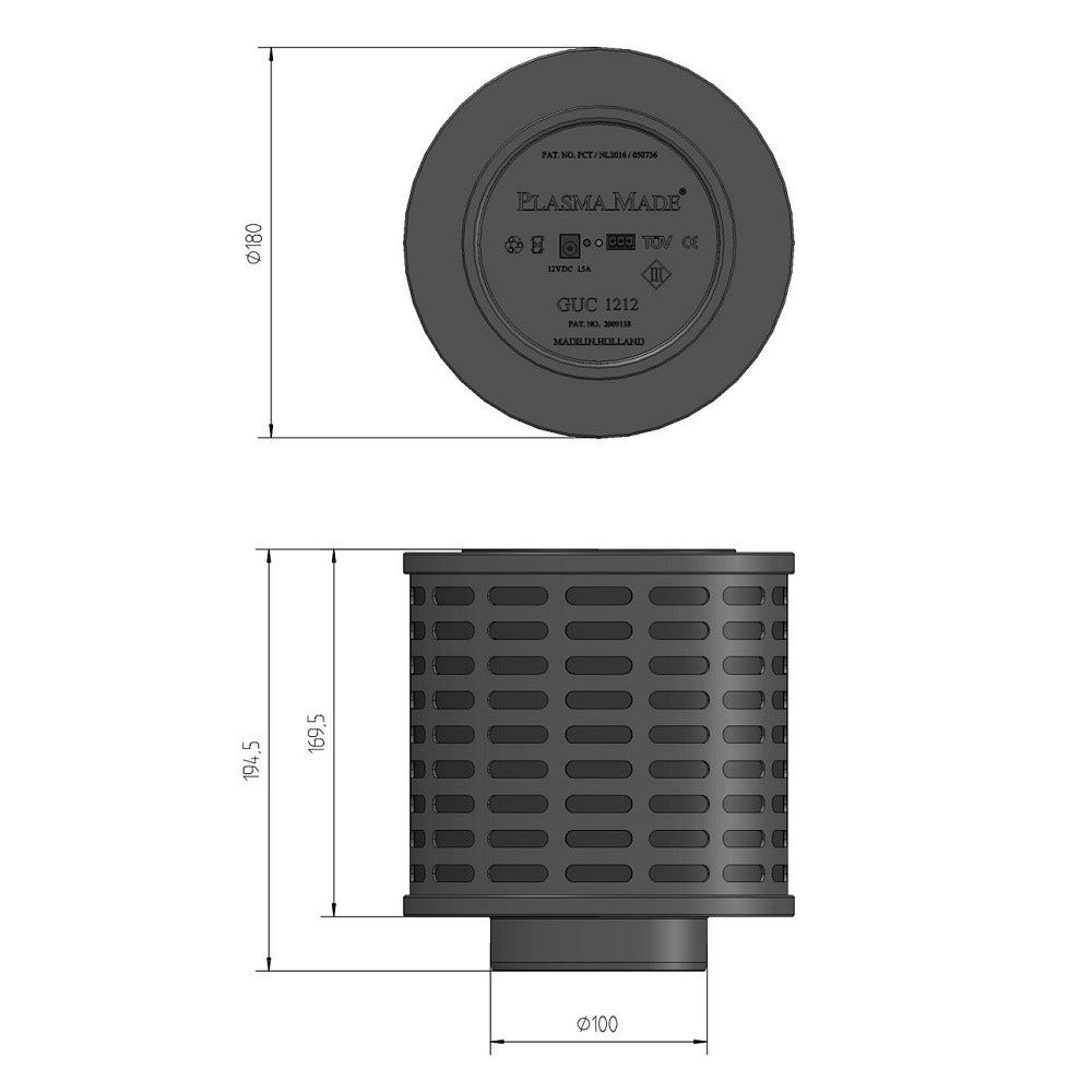 PlasmaMade plasmafilter GUC1212