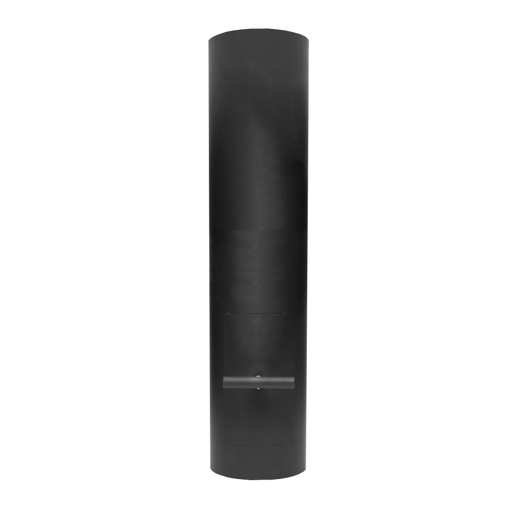 ABCAT® trærøgsfilter Ø150 x 1000 mm sort
