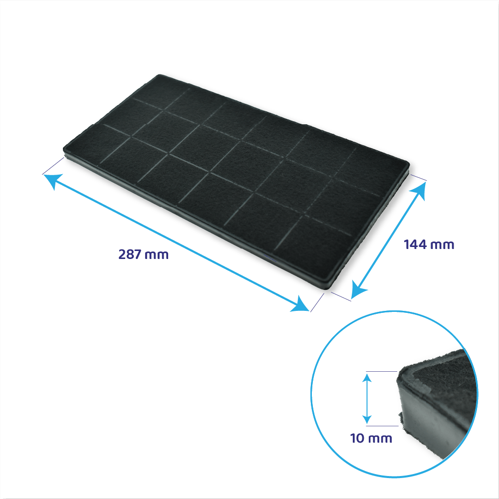 Elica kulfilter FCB0060650 / CFC0142330 (2 stk.)