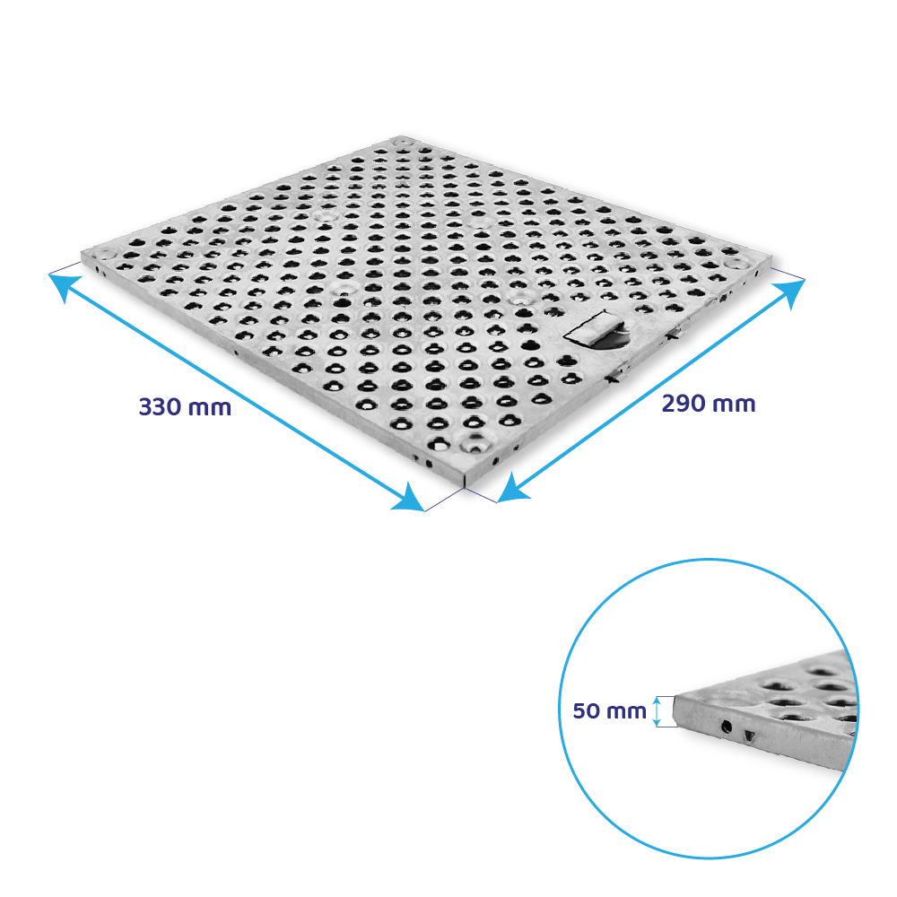 Elica metalfilter 330 x 290 mm KIT0010806