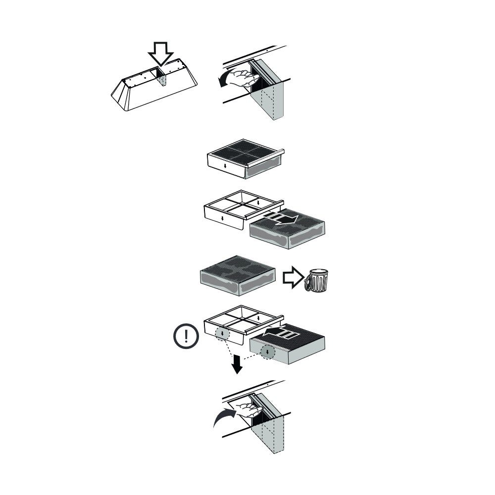 Elica HEPA-kulfilter KIT0176157