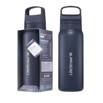LifeStraw Go 2.0 Series Drikkeflaske i rustfrit stål Havblå (700 ml)