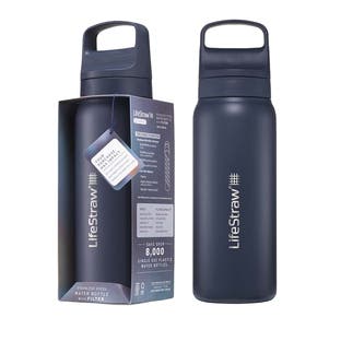 LifeStraw Go 2.0 Series Drikkeflaske i rustfrit stål Havblå (700 ml)