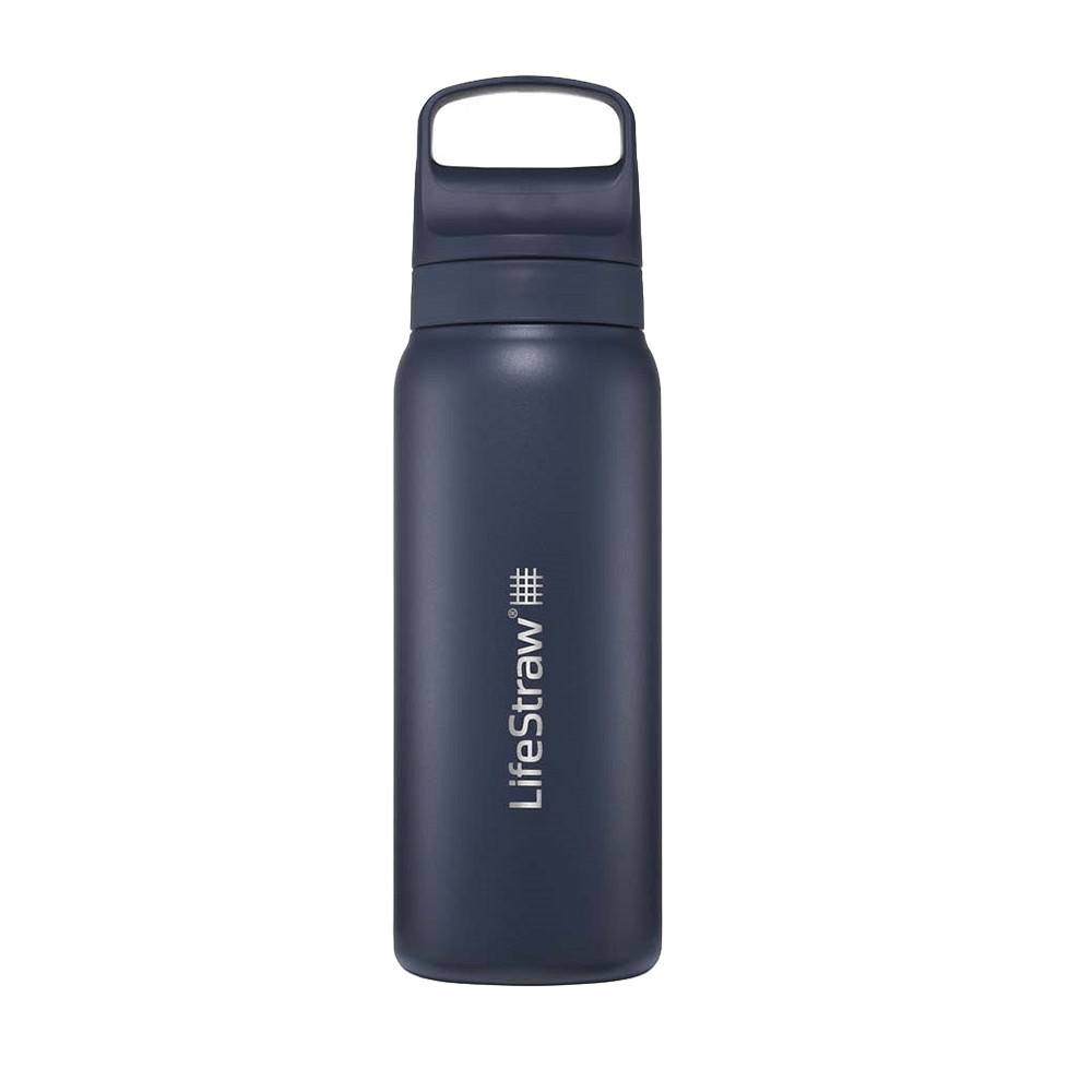 LifeStraw Go 2.0 Series Drikkeflaske i rustfrit stål Havblå (700 ml)