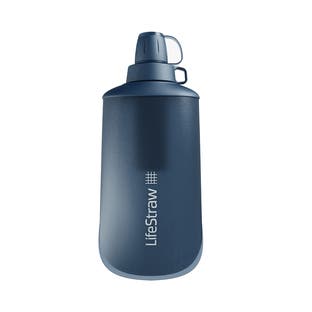 LifeStraw Peak Series Sammenfoldelig Klemmedunk 1 l Bjergblå