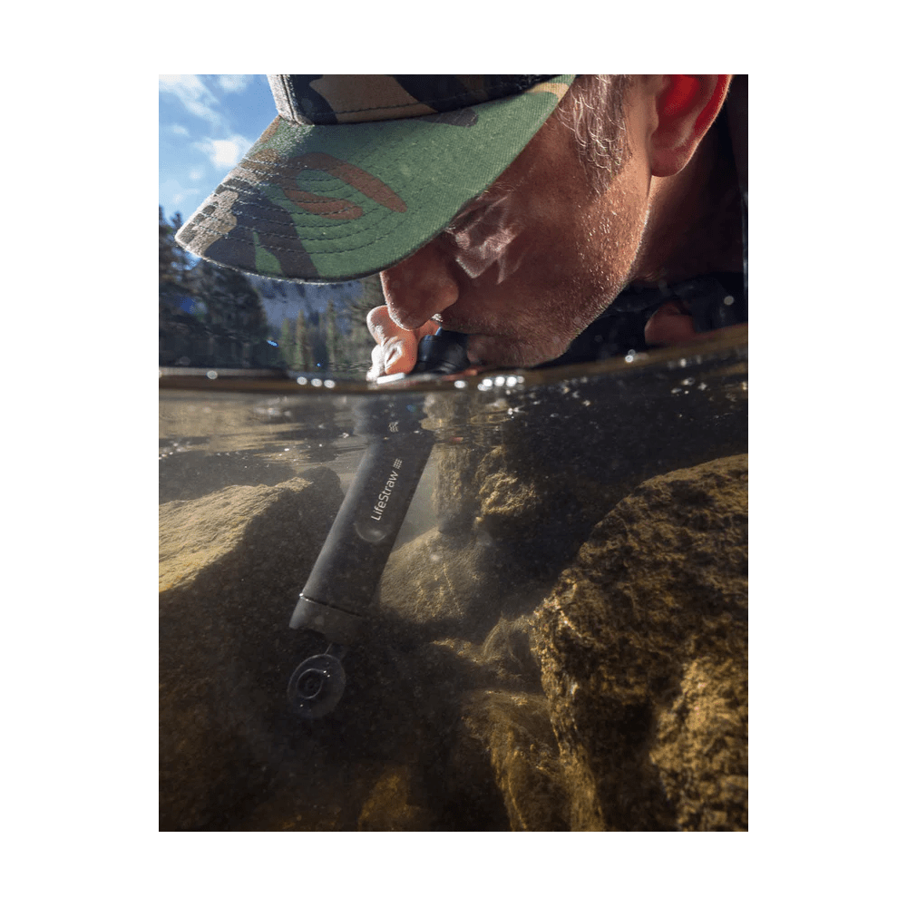 LifeStraw Peak Series Filtersugerør Mørk Bjergsort
