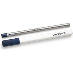 LifeStraw Sip filter sugerør i rustfrit stål - Midnatsblå