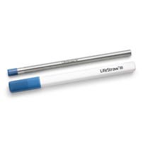 LifeStraw Sip filter sugerør i rustfrit stål - Stormblå