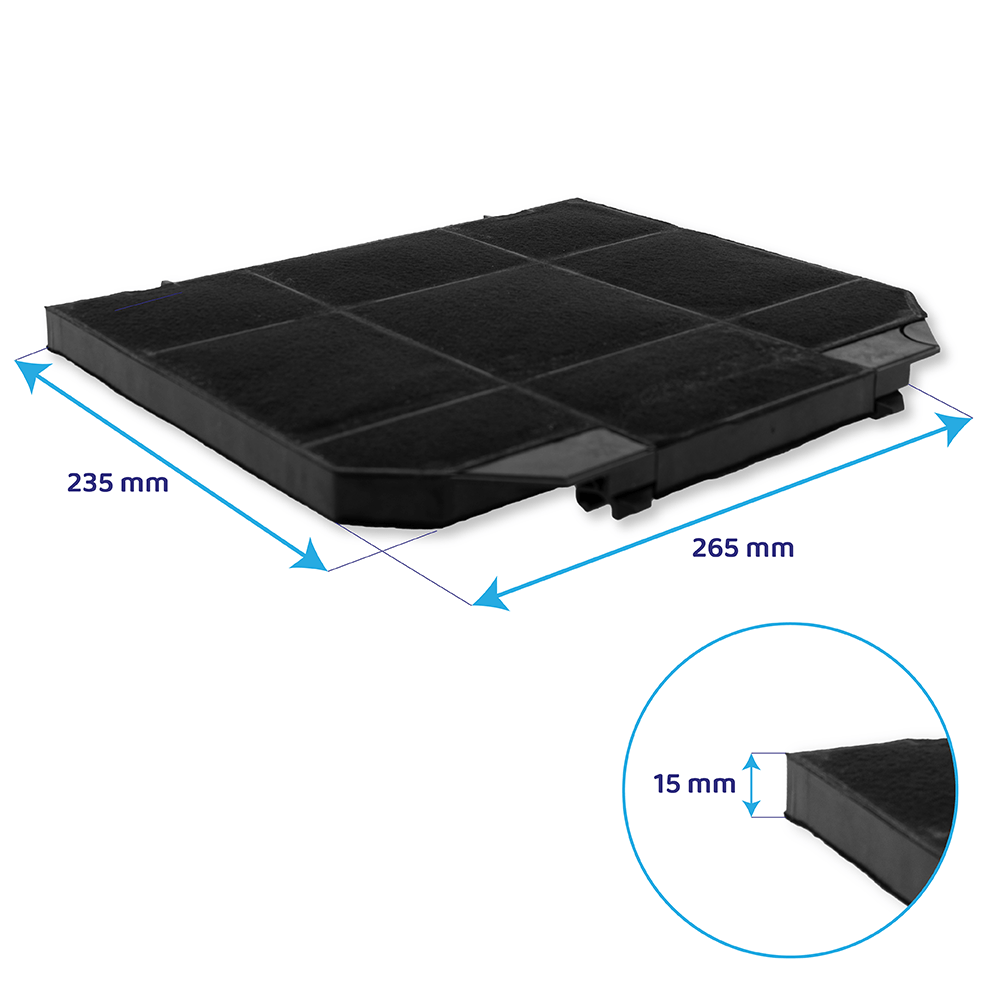 Alno kulfilter EFF72
