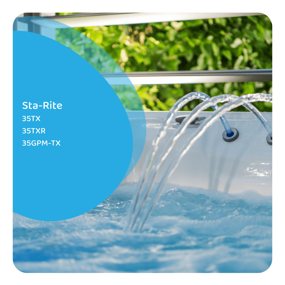 Swimmingpool vandfilter egnet til Sta-Rite 35TX / 35TXR / 35GPM-TX