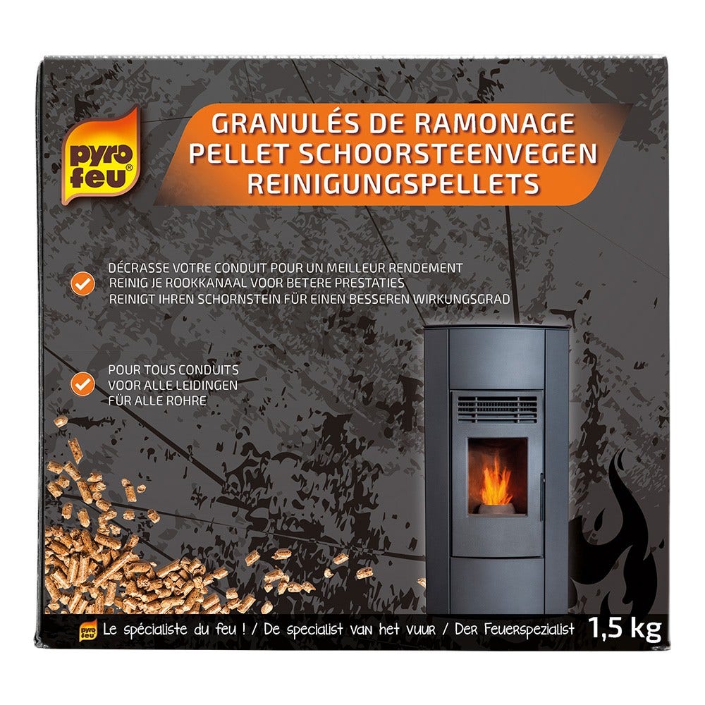 Pyrofeu rengøringskorn 1,5 kg