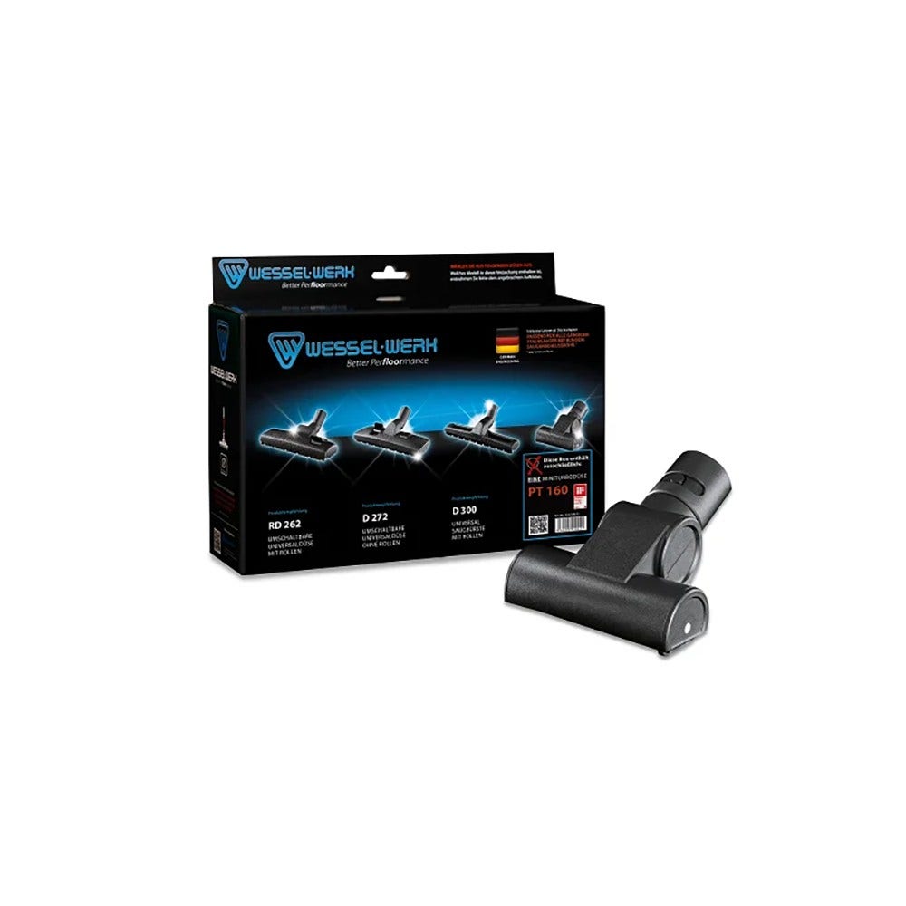 Wessel-Werk håndturbobørste med børsterulle