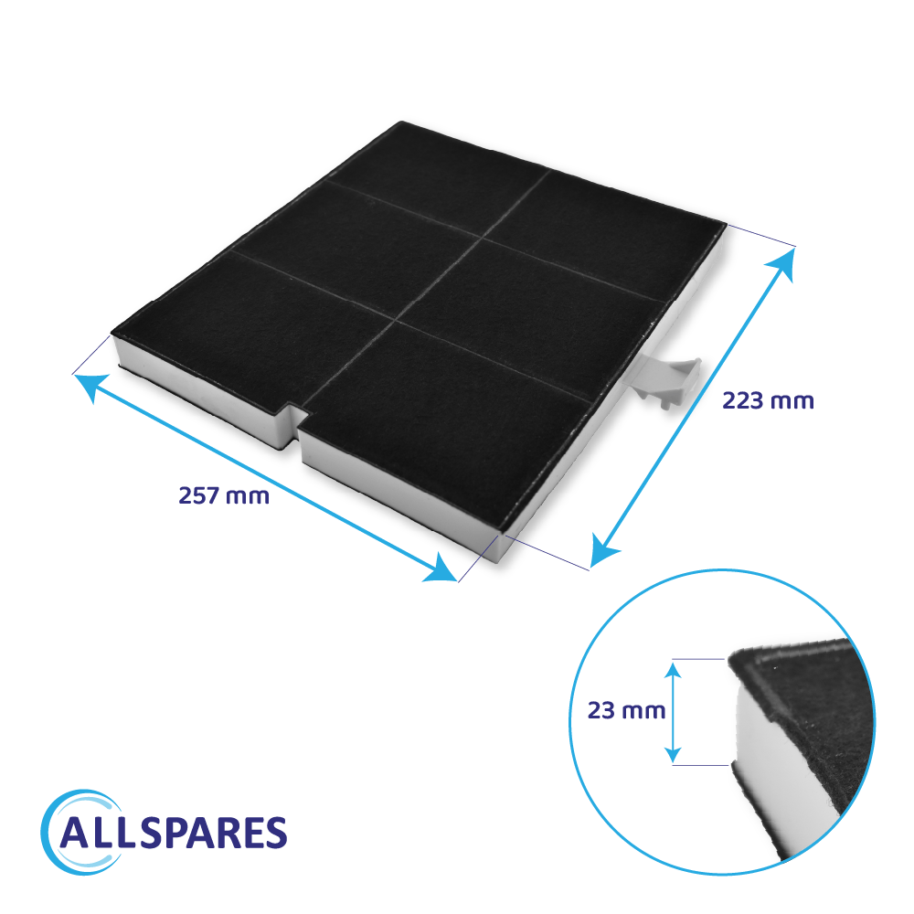 AllSpares kulfilter egnet til 00361047 / DHZ5136 / Z5117X1 / LZ52050