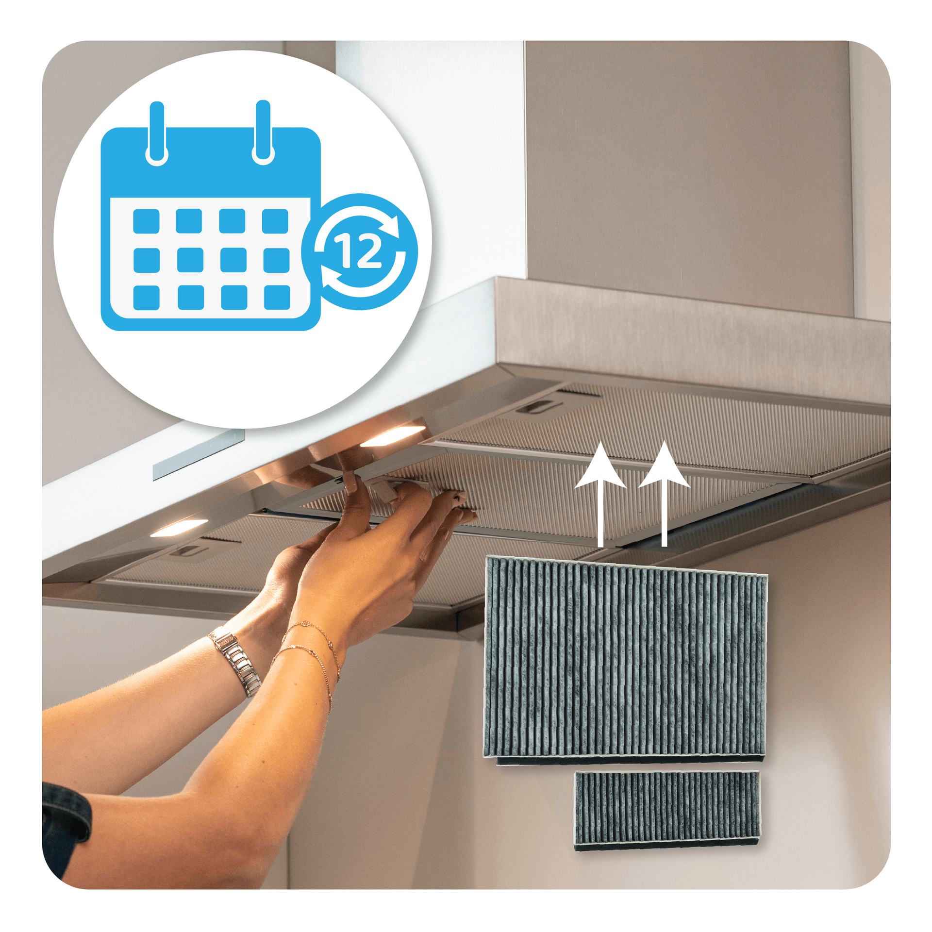 CleanAir Plus kulfilter egnet til Siemens 11041790 / LZ10AKA00 (2 stk.)