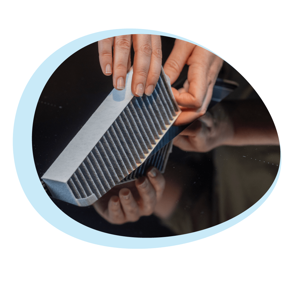 CleanAir kulfilter egnet til Siemens 17004796 / HZ9VRCR0 (4 stk.)