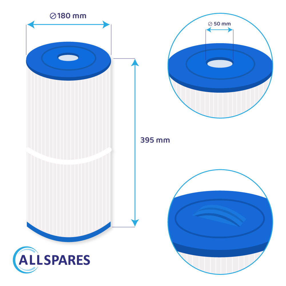 Swimmingpool vandfilter egnet til Weltico C3 / 62613