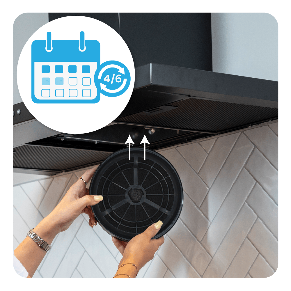 Kulfilter egnet til Eurodomo AF-010 (2 stk.)