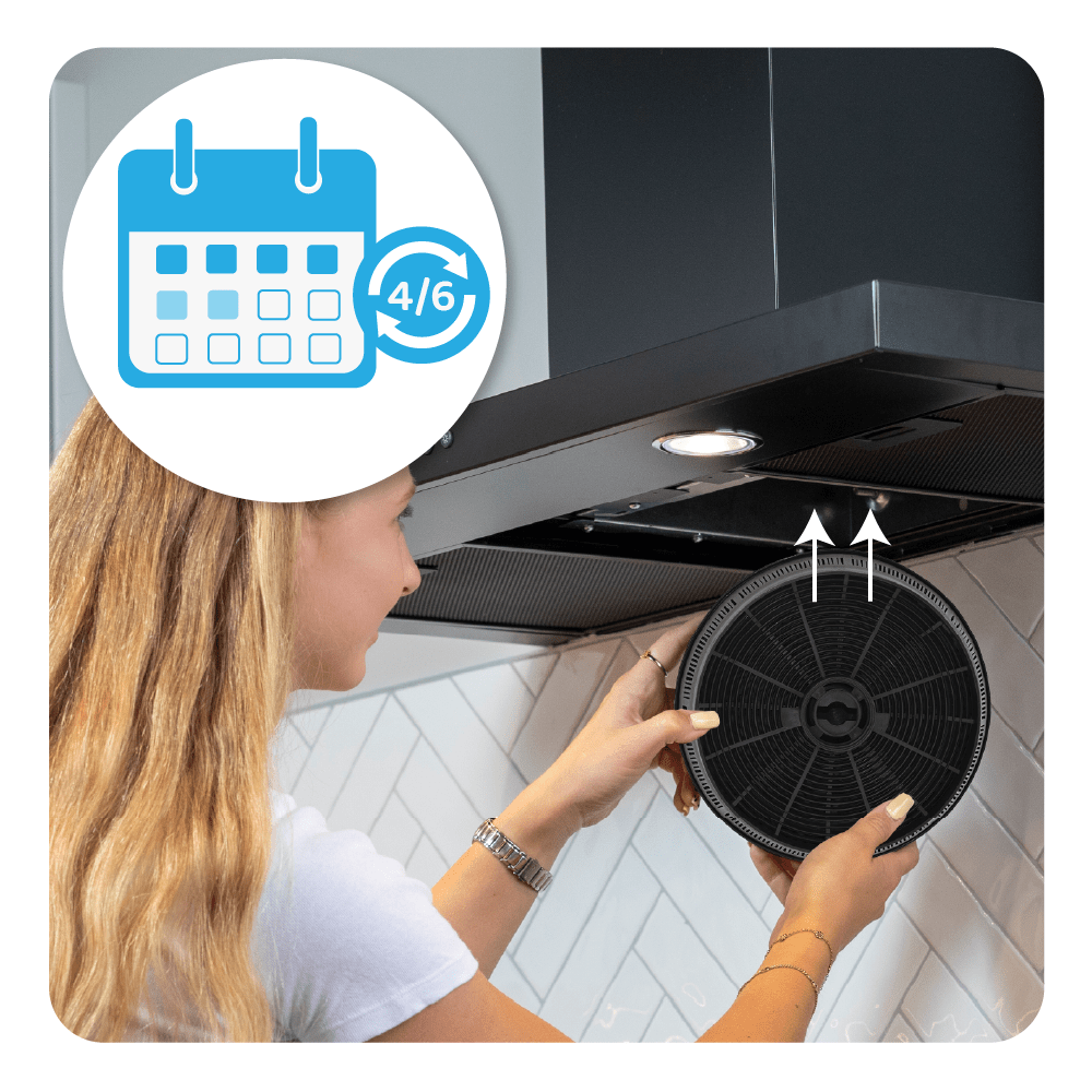 Kulfilter egnet til WPRO Type 145 / AMC145 (2 stk.)