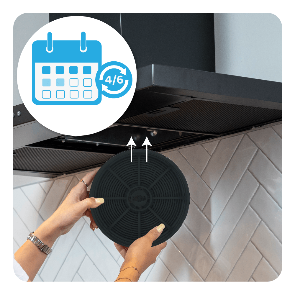 Kulfilter egnet til Zanussi 9029865749 / ECFB03ST (2 stk.)