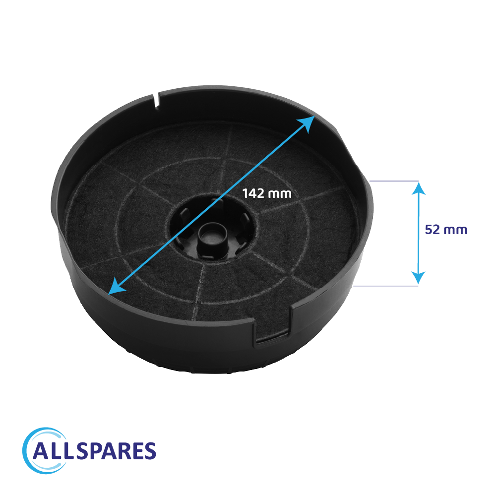 Kulfilter egnet til Bosch 752620 / DHZ2600 (2 stk.)