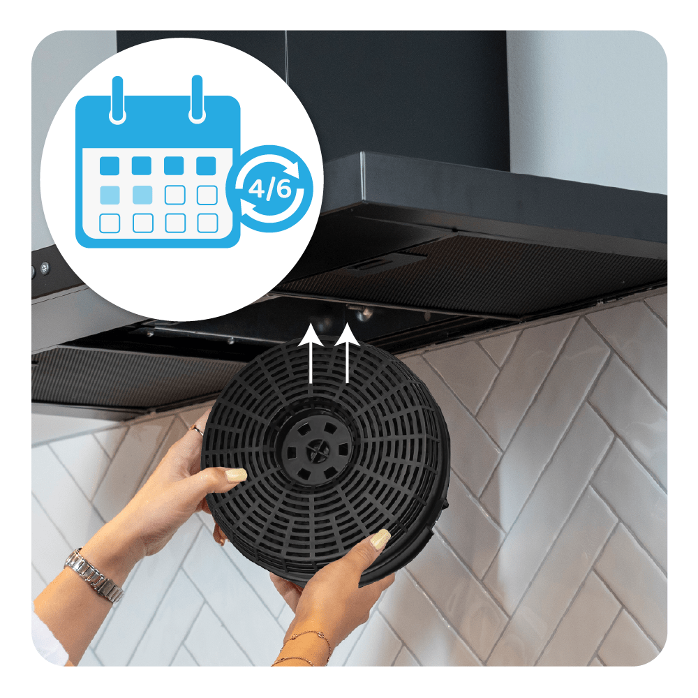 Kulfilter egnet til Bosch 752620 / DHZ2600 (2 stk.)
