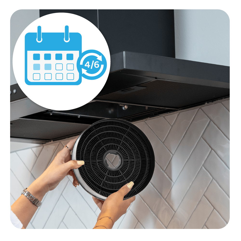 Kulfilter egnet til Baumatic KFC6918 / 35602061 (2 stk.)