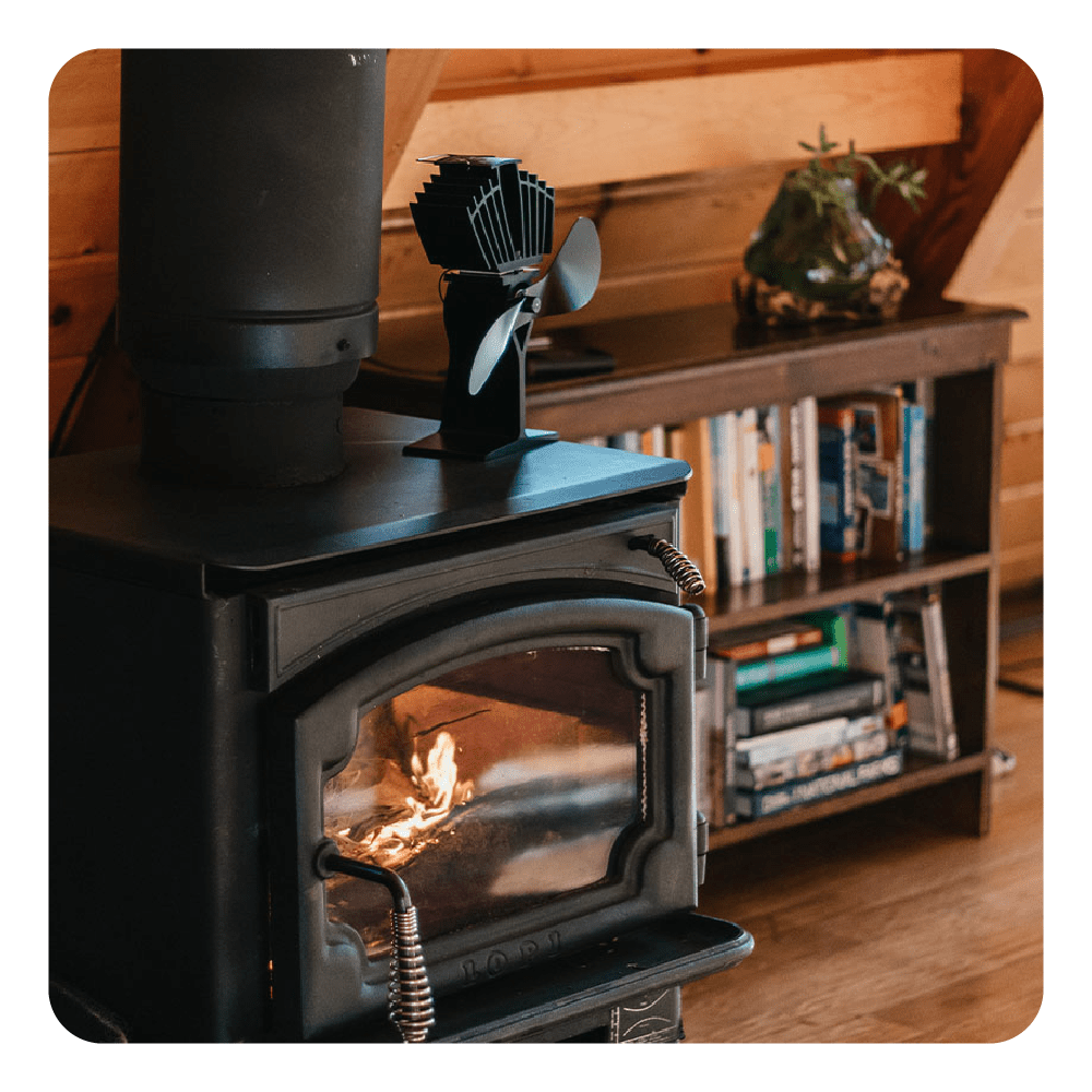 Caframo Ecofan AirMax 812 brændeovnsventilator