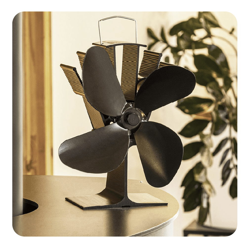 HI brændeovnsventilator til brændeovn