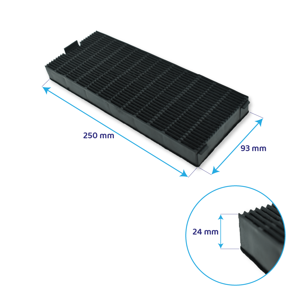 ATAG kulfilter ACC918 (2 stk.)