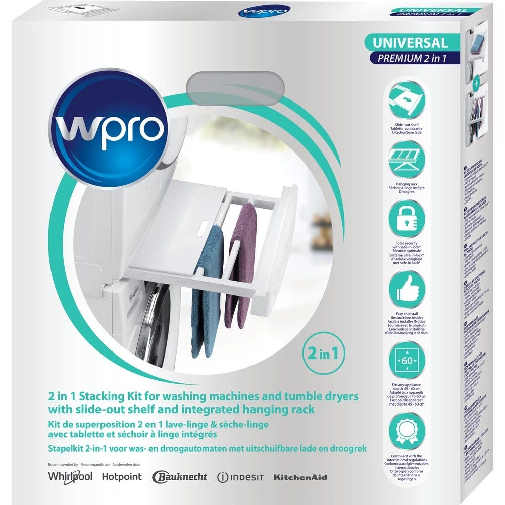 WPRO stablesæt med udtrækshylde SKP101