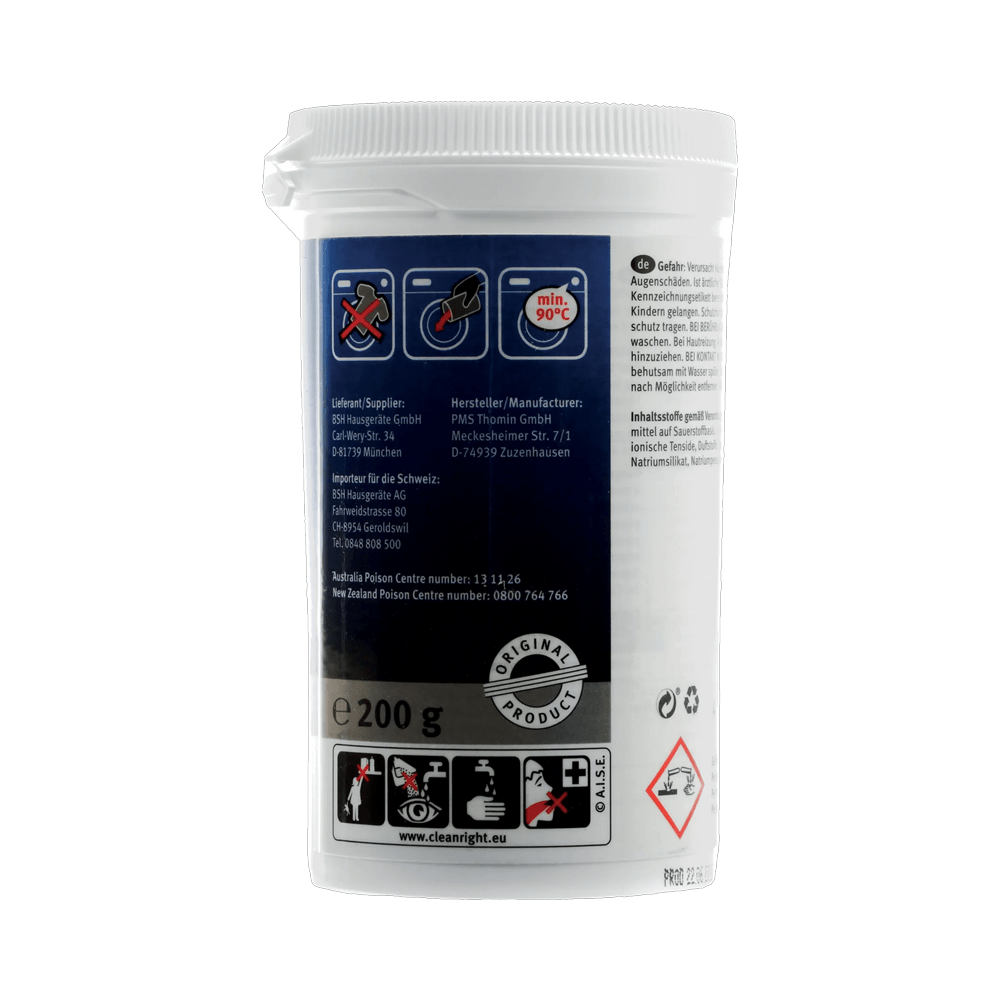 BSH vaskemaskinerens 001311925