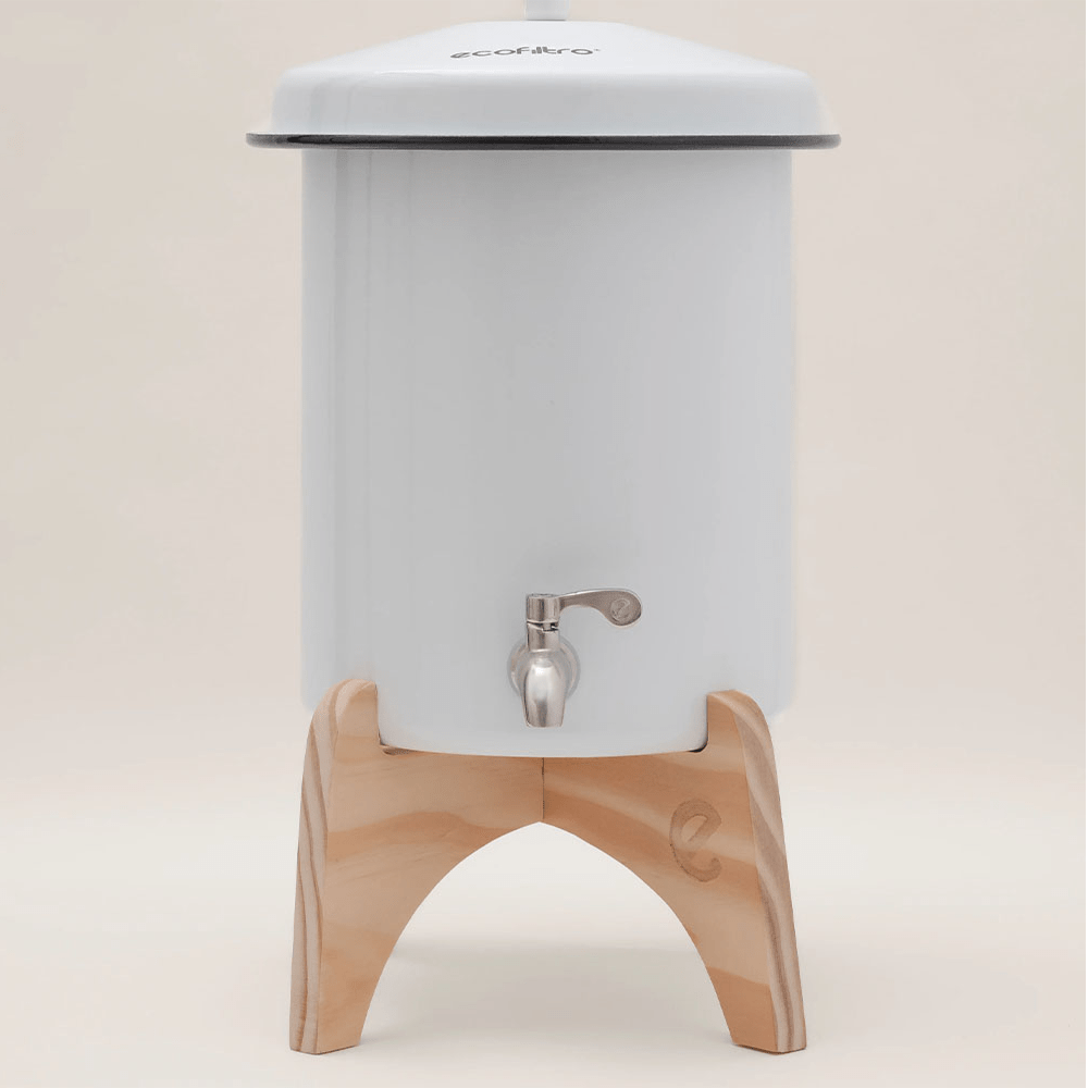 Ecofiltro vandfilter 5 L startersæt Hvid (filtrerer PFAS)