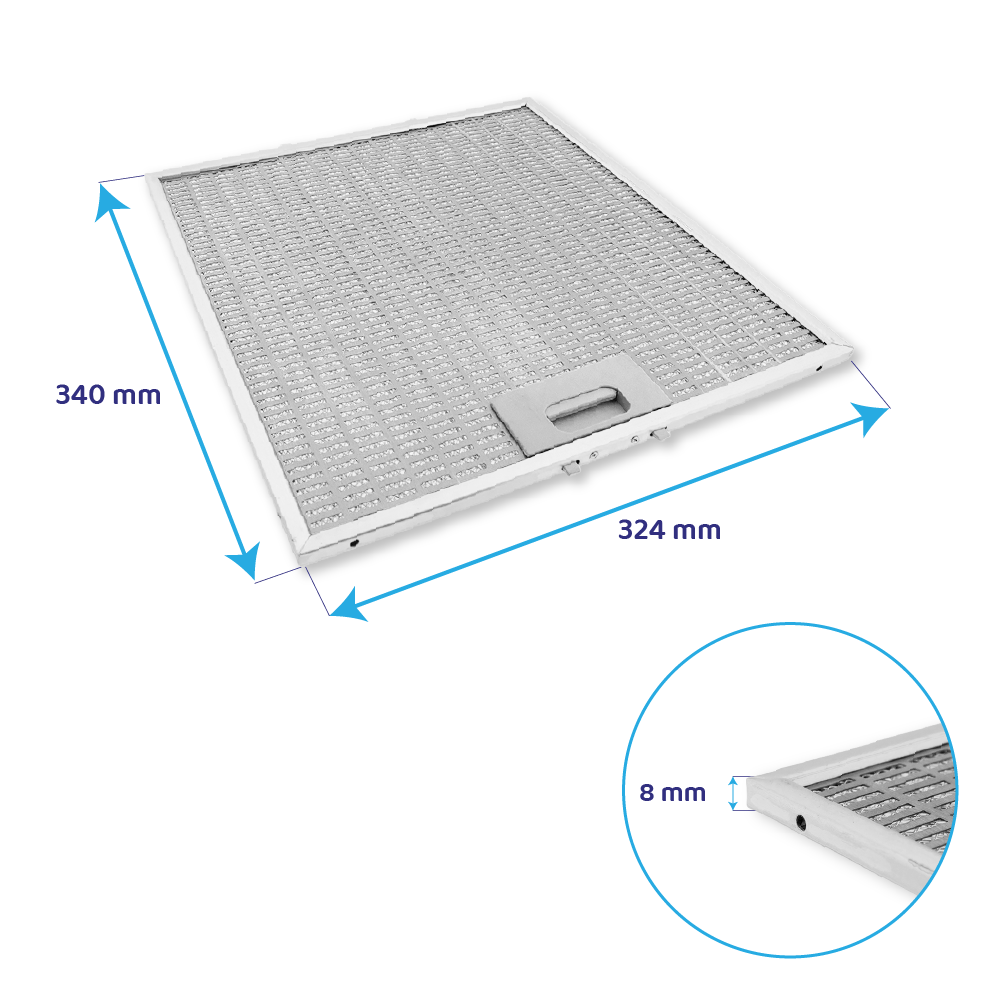 Teka metalfilter 340 x 324 mm 81484159