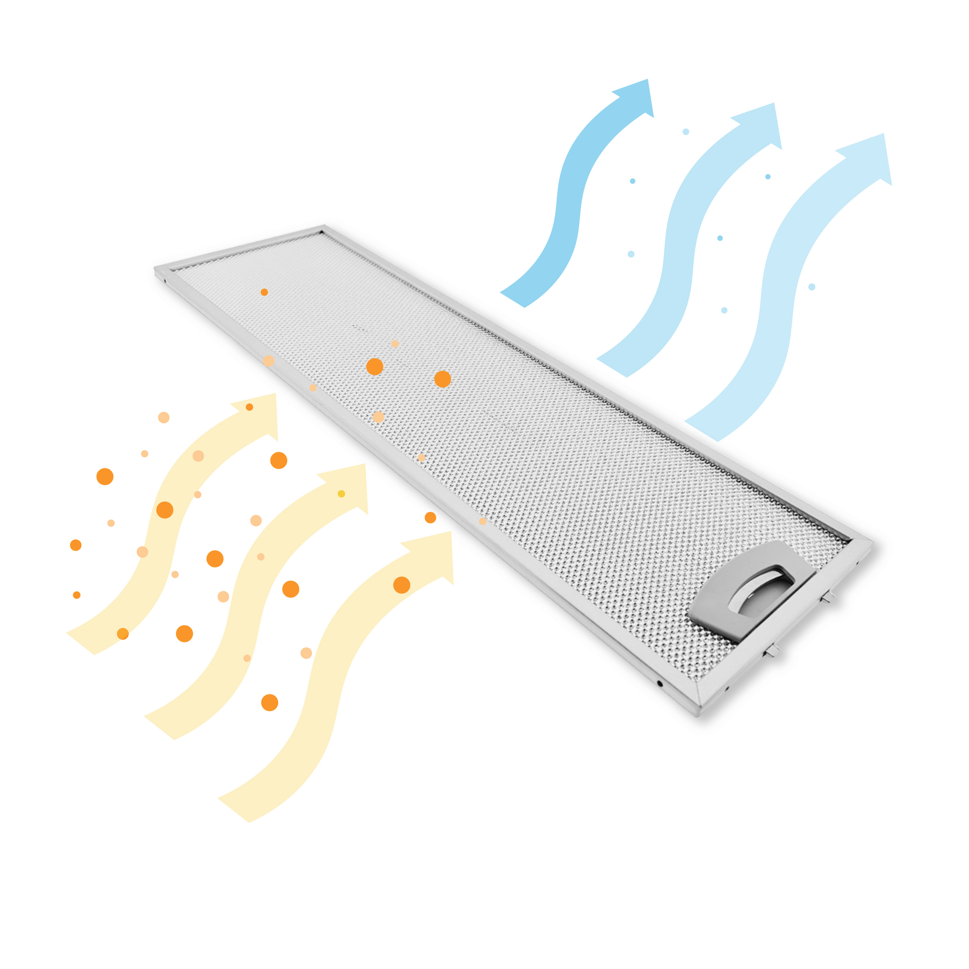Gorenje metalfilter 525 x 160 mm 113746