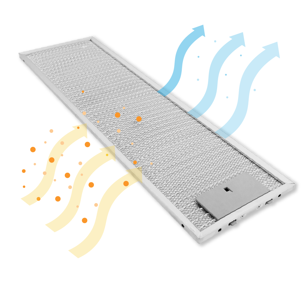 Teka metalfilter 500 x 137 mm 61874022