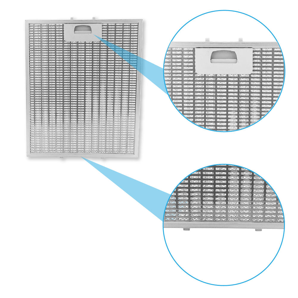 Teka metalfilter 345 x 284 mm 81460190