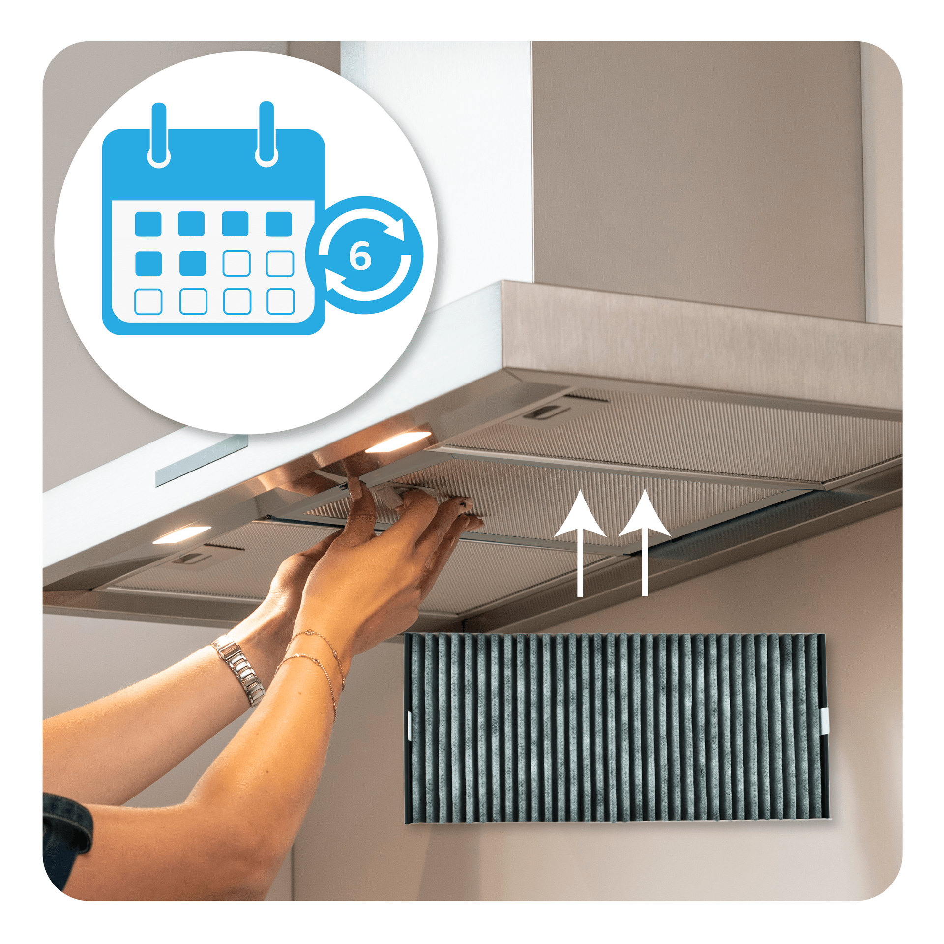 Kulfilter passer til Miele DKF 35-P