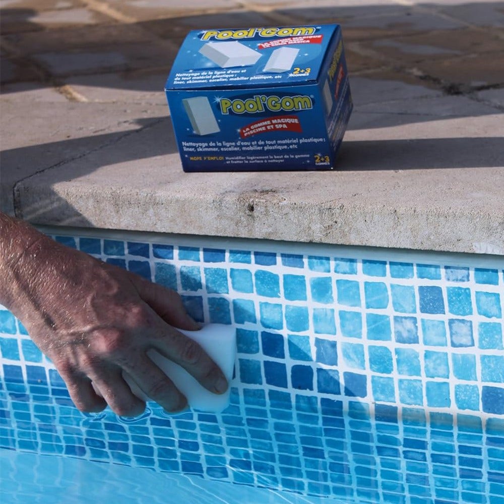 Toucan Pool'Gom rengøringssvamp til swimmingpool og spa (3 stk.)