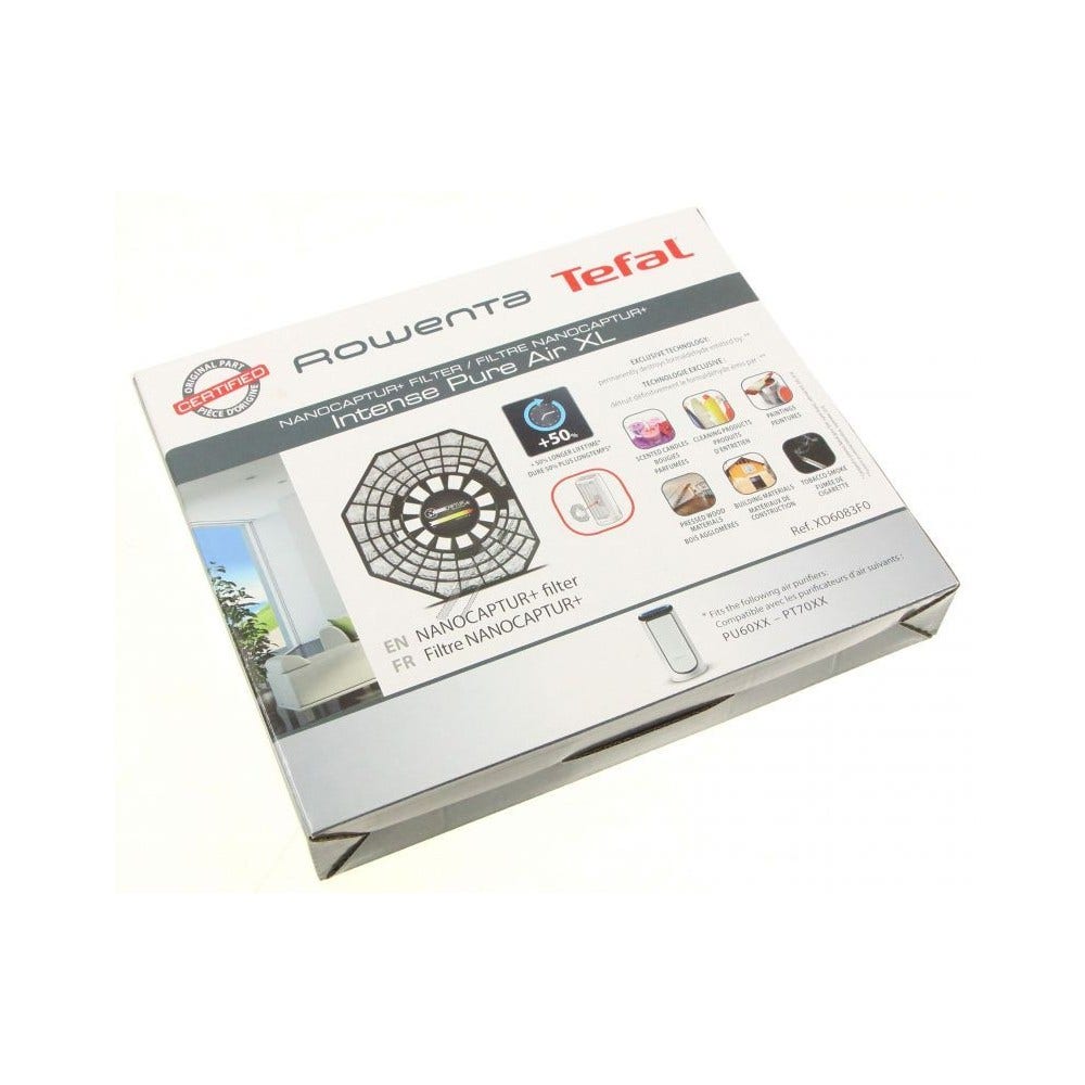 Rowenta Nanocaptur+ filter XL luftrenser XD6083F0