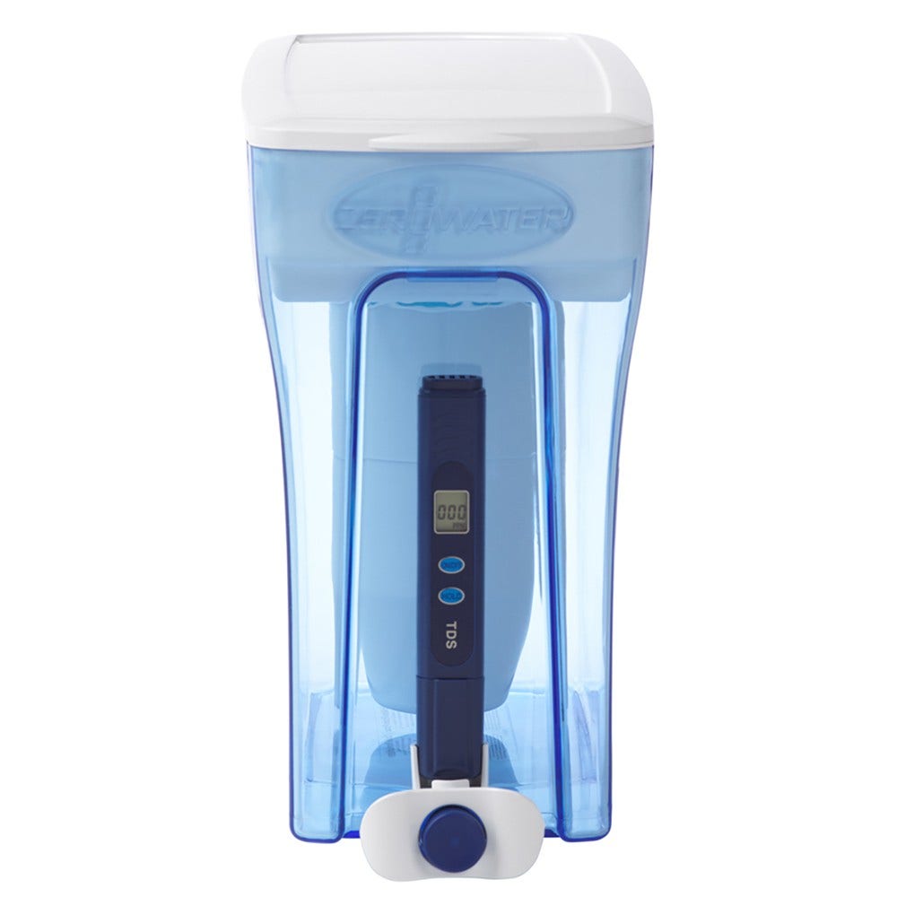 ZeroWater vandfilterstation 5,4 L inkl. 3 vandfiltre 703B (filtrerer PFAS)