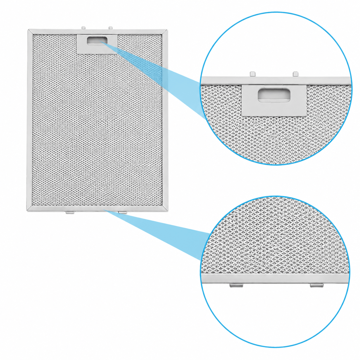 Electrolux metalfilter 380 x 283 x 5 mm 4055107017