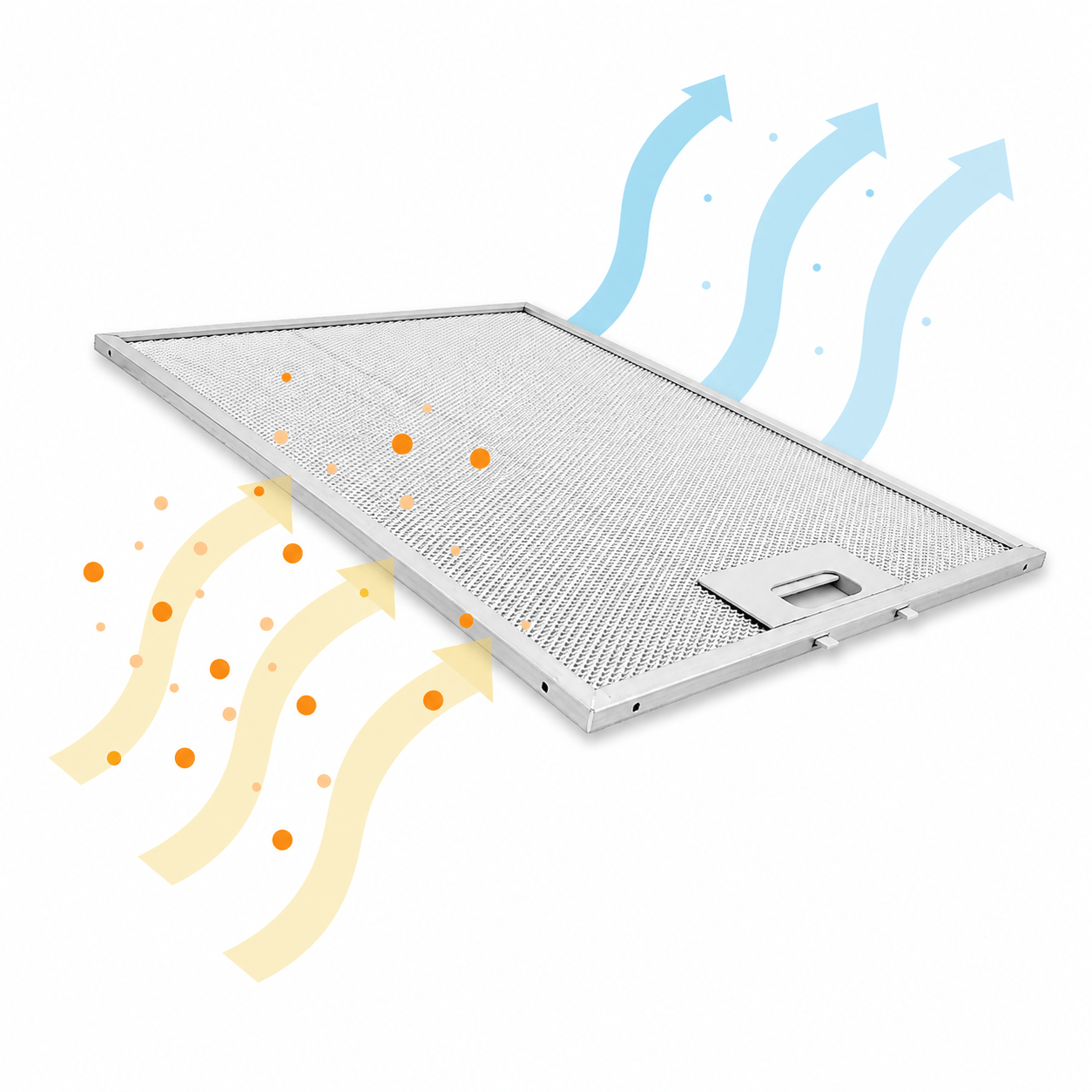 Electrolux metalfilter 380 x 283 x 5 mm 4055107017