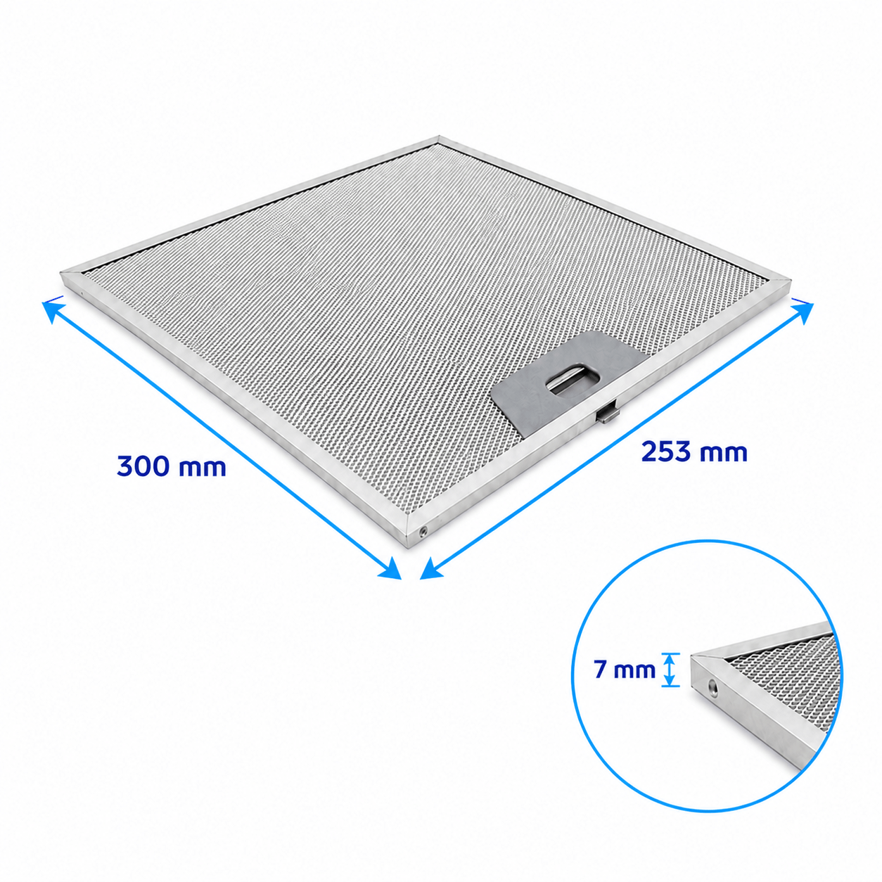 AEG metalfilter 300 x 254 x 8 mm 50248271004