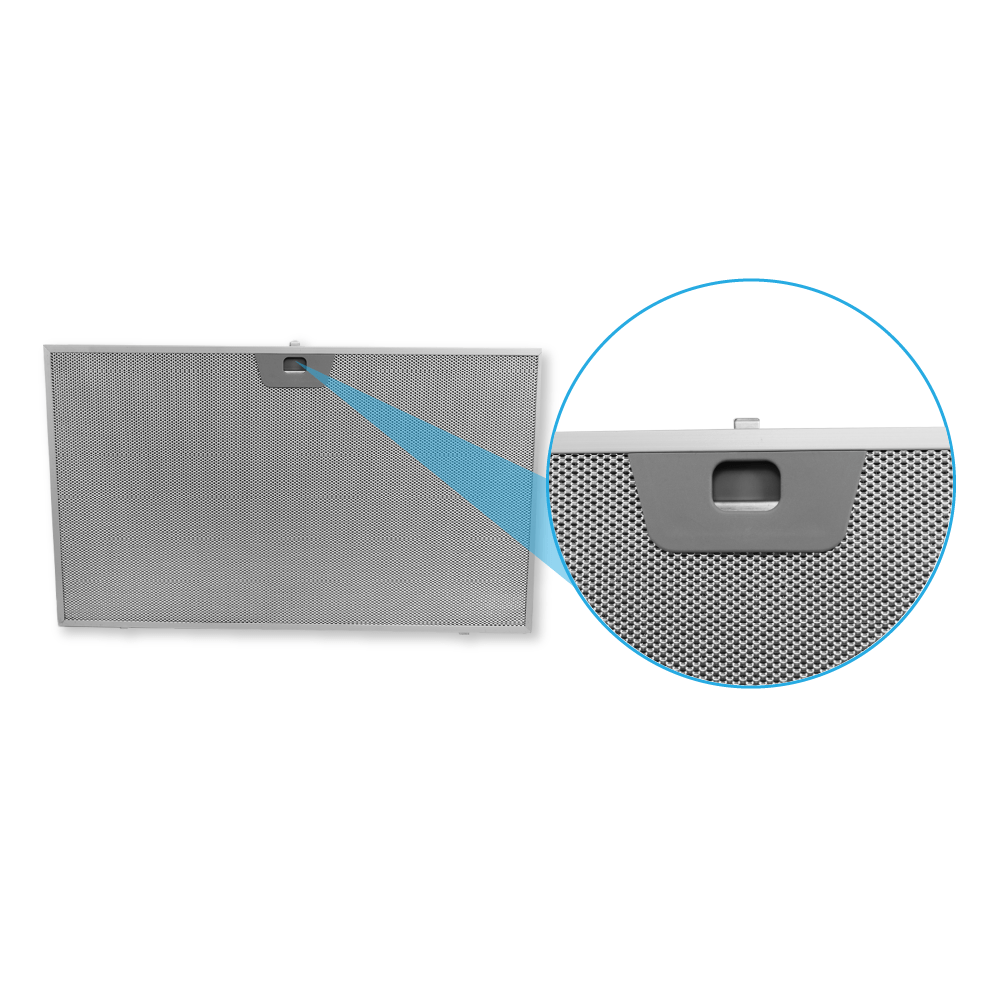 Metalfilter 506 x 300 mm egnet til Electrolux 4055135349