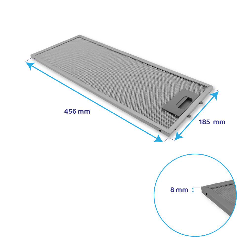 Kulfilter (4 stk.) + metalfilter (2 stk.) egnet til Essential B EHT601/601S