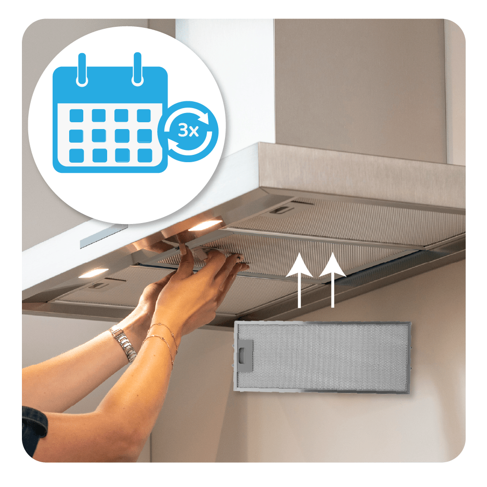 Kulfilter (4 stk.) + metalfilter (2 stk.) egnet til Essential B EHT601/601S