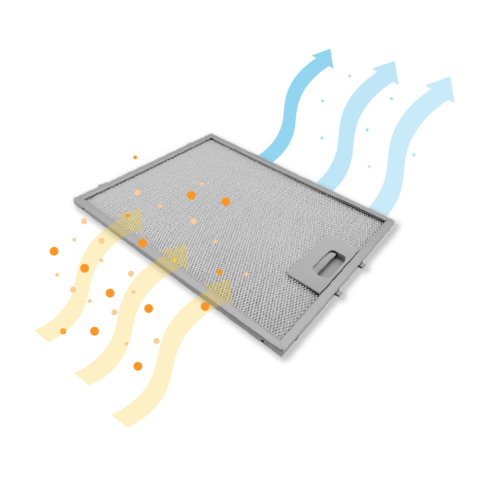 Electrolux metalfilter 298 x 238 mm 4055468278